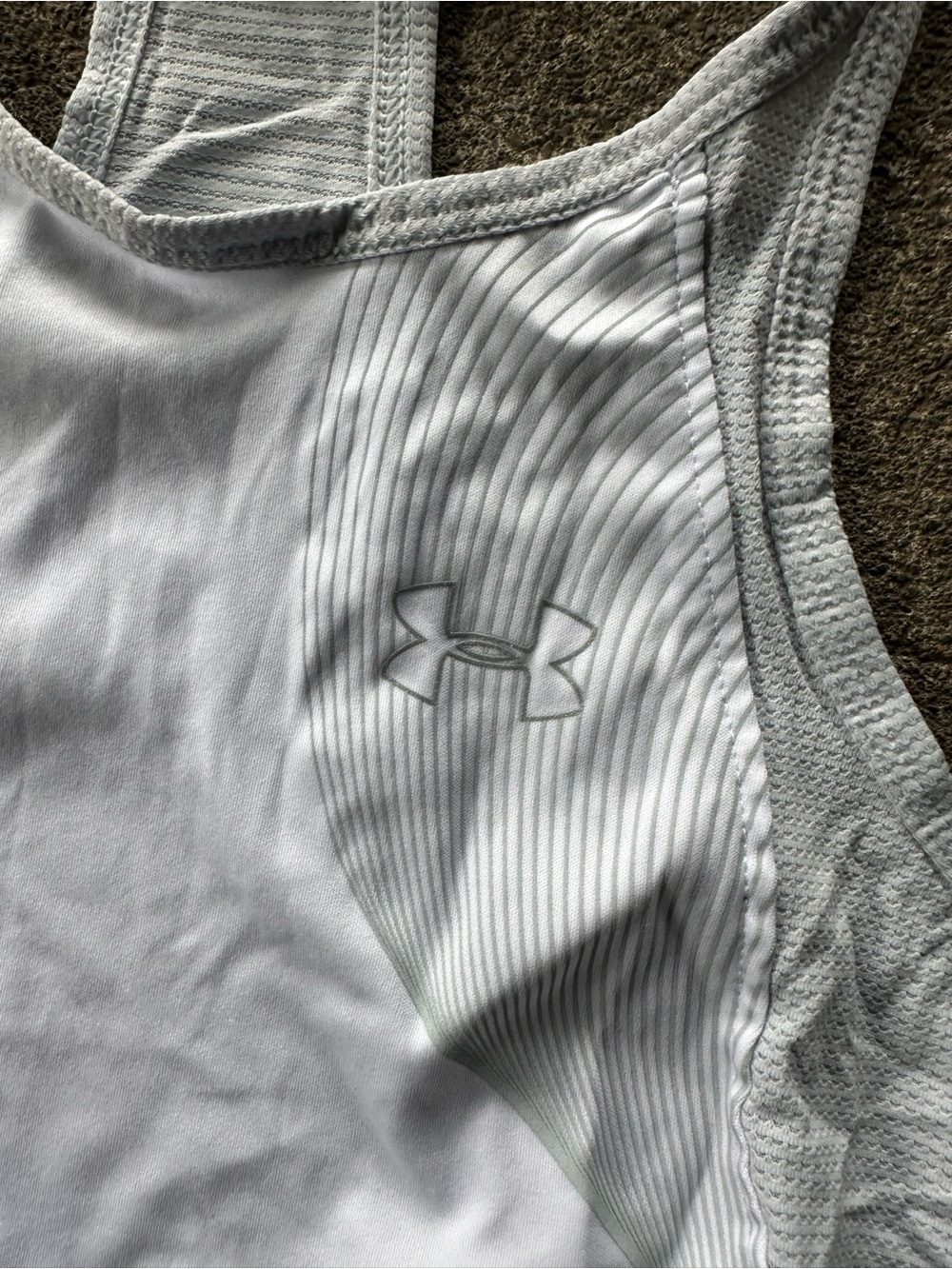 Under Armour Gray Racerback Training Tank - Picture 7 of 7